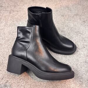 New! Madden Girl Black Ankle Boots Size 11
